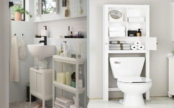 How to Arrange Small Bathroom Furniture