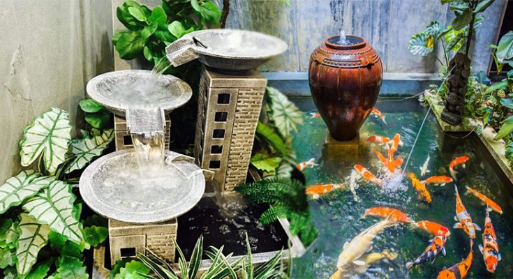 Indoor Water Fountain Design Ideas