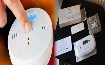 Battery-Powered Long-Life Carbon Monoxide Detector for Residential Safety