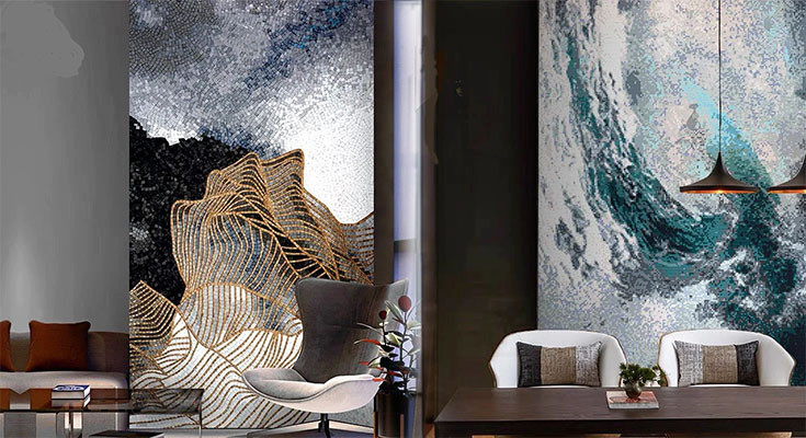 Customizable Glass Wall Art Designs for Modern Interiors