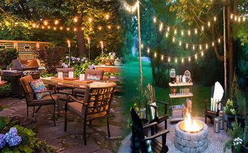 DIY Outdoor String Light Decoration Ideas for Backyard Gatherings