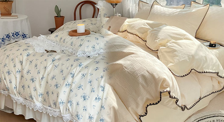 Timeless Elegance: Hand-Stitched Cotton Bedding Quilts for Vintage-Inspired Charm