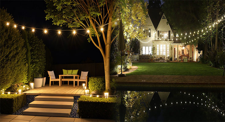 Weather-Resistant LED Outdoor Light Decoration Ideas for Year-Round Charm