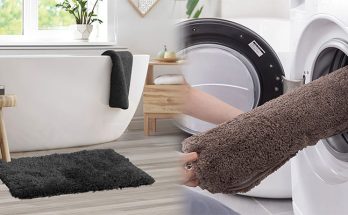 Machine Washable Non-Slip Bathroom Rugs for Easy Maintenance