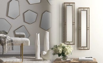 Modern Geometric Decorative Mirror Set for Contemporary Interiors