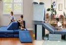 Space-Saving Modular Playroom Furniture for Toddlers' Active Playtime