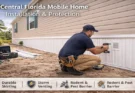Central Florida Mobile Home Skirting Installation & Protection