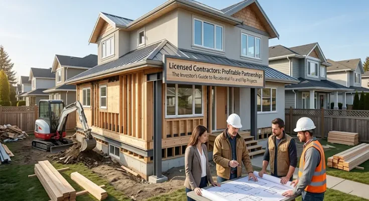 Licensed Real Estate Contractors for Residential Fix and Flip Projects: The Investor’s Guide to Profitable Partnerships