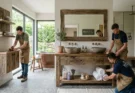 Rustic Reclaimed Wood Bathroom Furniture Ideas for Spa-Like Retreats