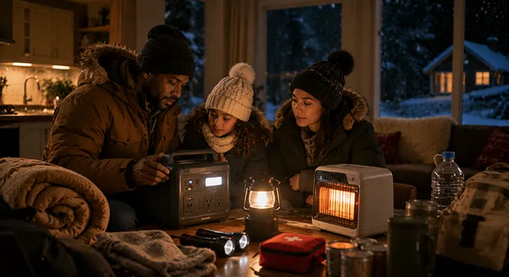 How to Keep Your Home Warm and Powered During Winter Outages